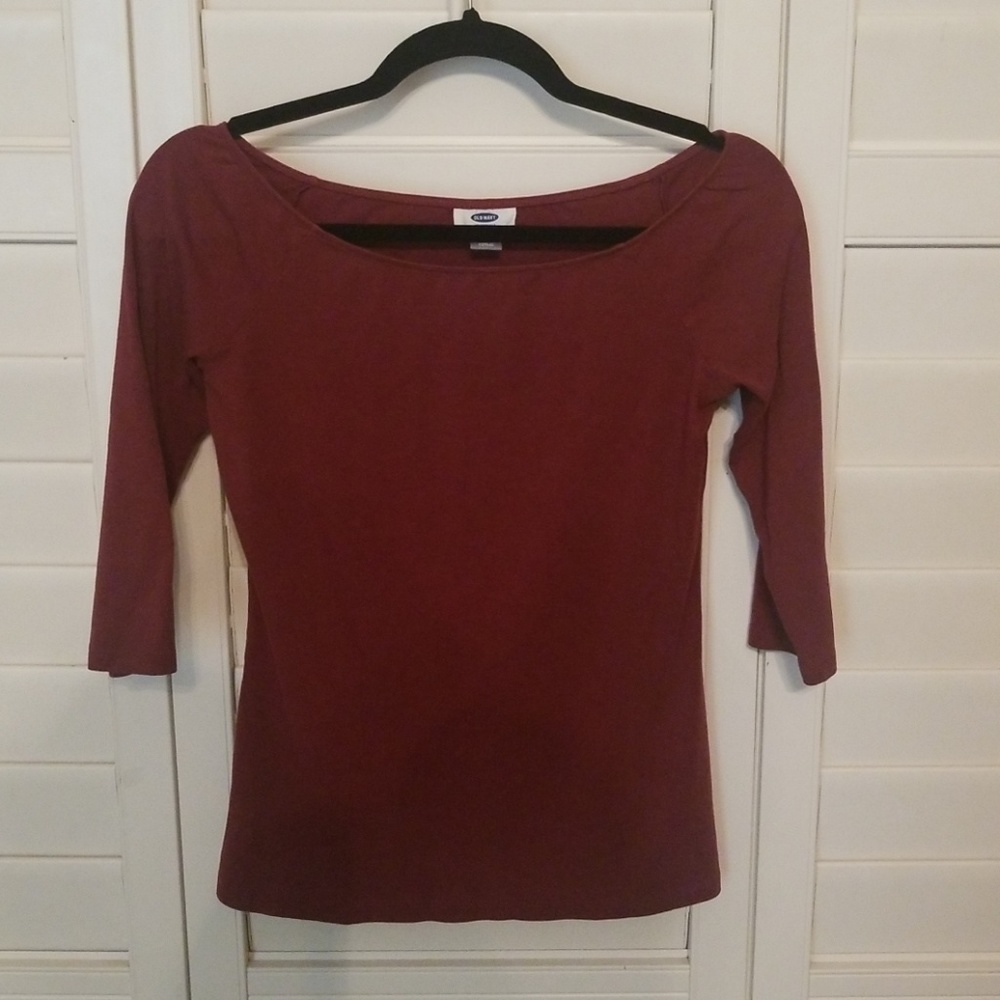 Boat neck top